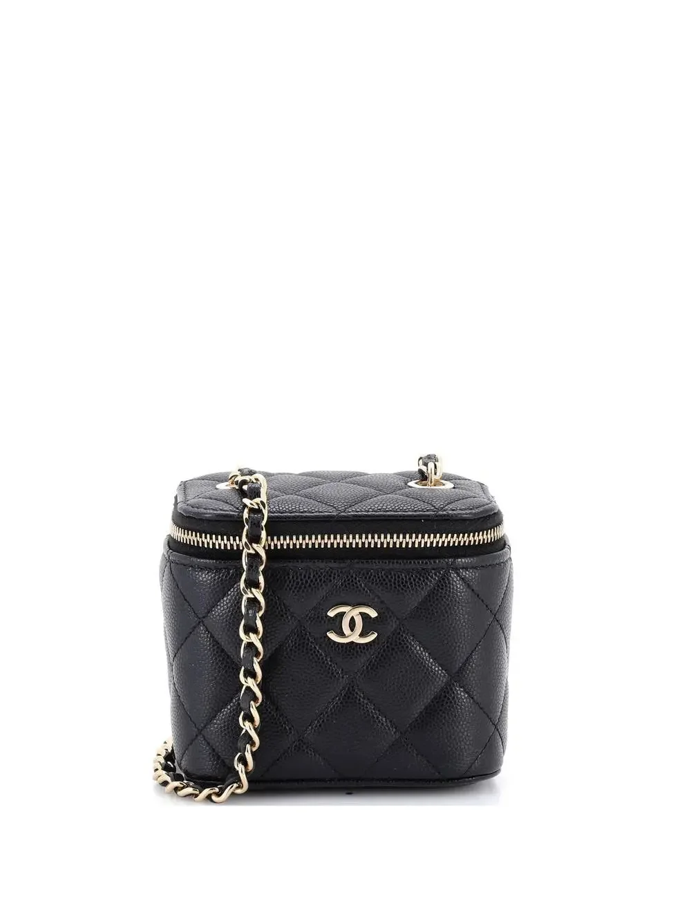 Chanel Classic Vanity Case With Chain #254486C41B